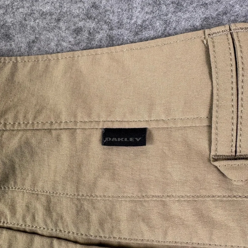 Oakley Mens Khaki Chino Pants Straight Leg Tan Outdoor Casual Trousers 36x32